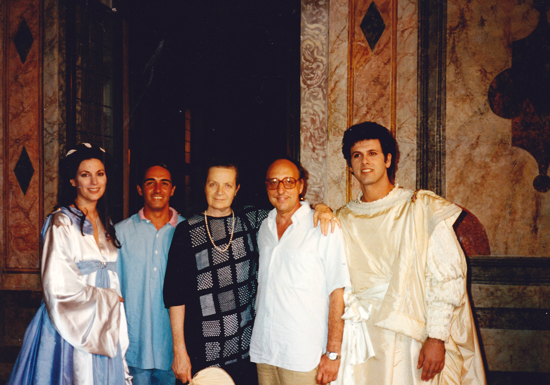 With Vittoria Capelli, Sandro Sequi, Lucio Gallo - Mantova